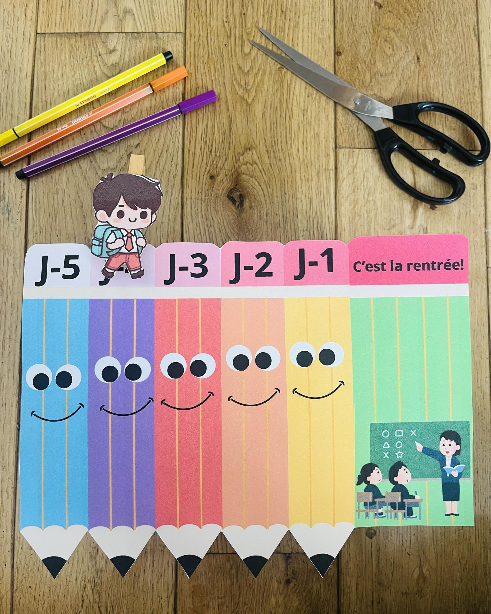 Décompte rentrée