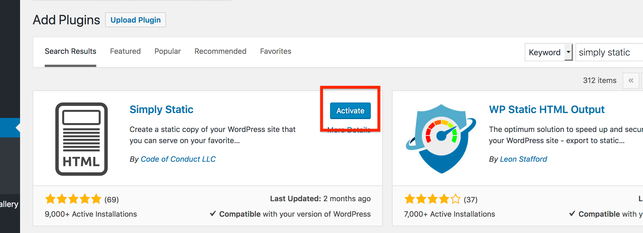 Wordpress plugin to generate a static copy of your site and deploy to github pages, s3, netlify, etc. Wordpress Plugin Search Simply Static Kristen Mapes