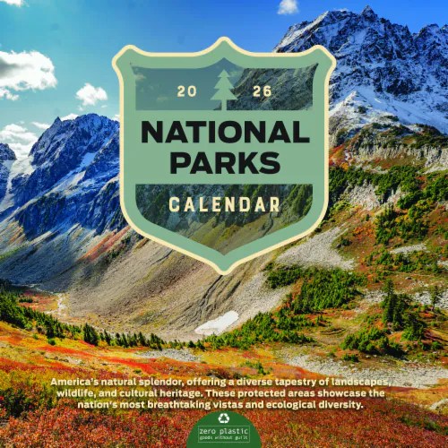 2026 National Parks Wall Calendar 1 Ct Fred Meyer