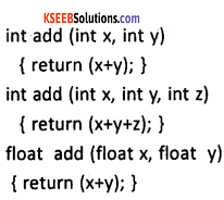 2nd PUC Computer Science Question Bank Chapter 8 Function Overloading 4