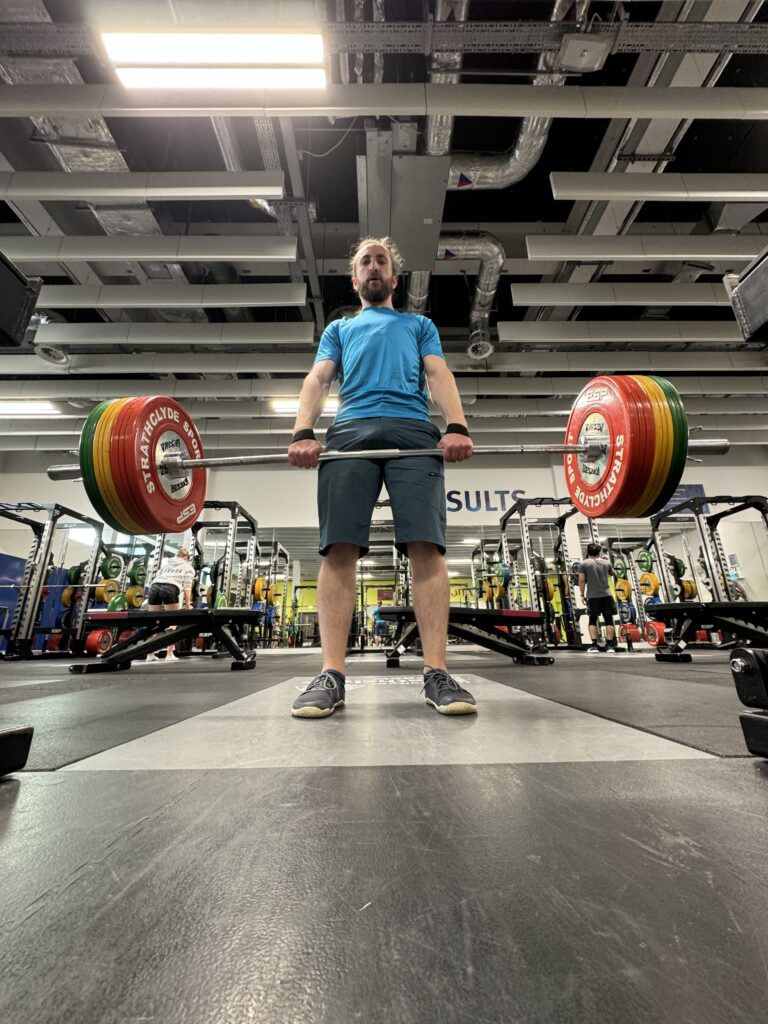 Deadlift top position