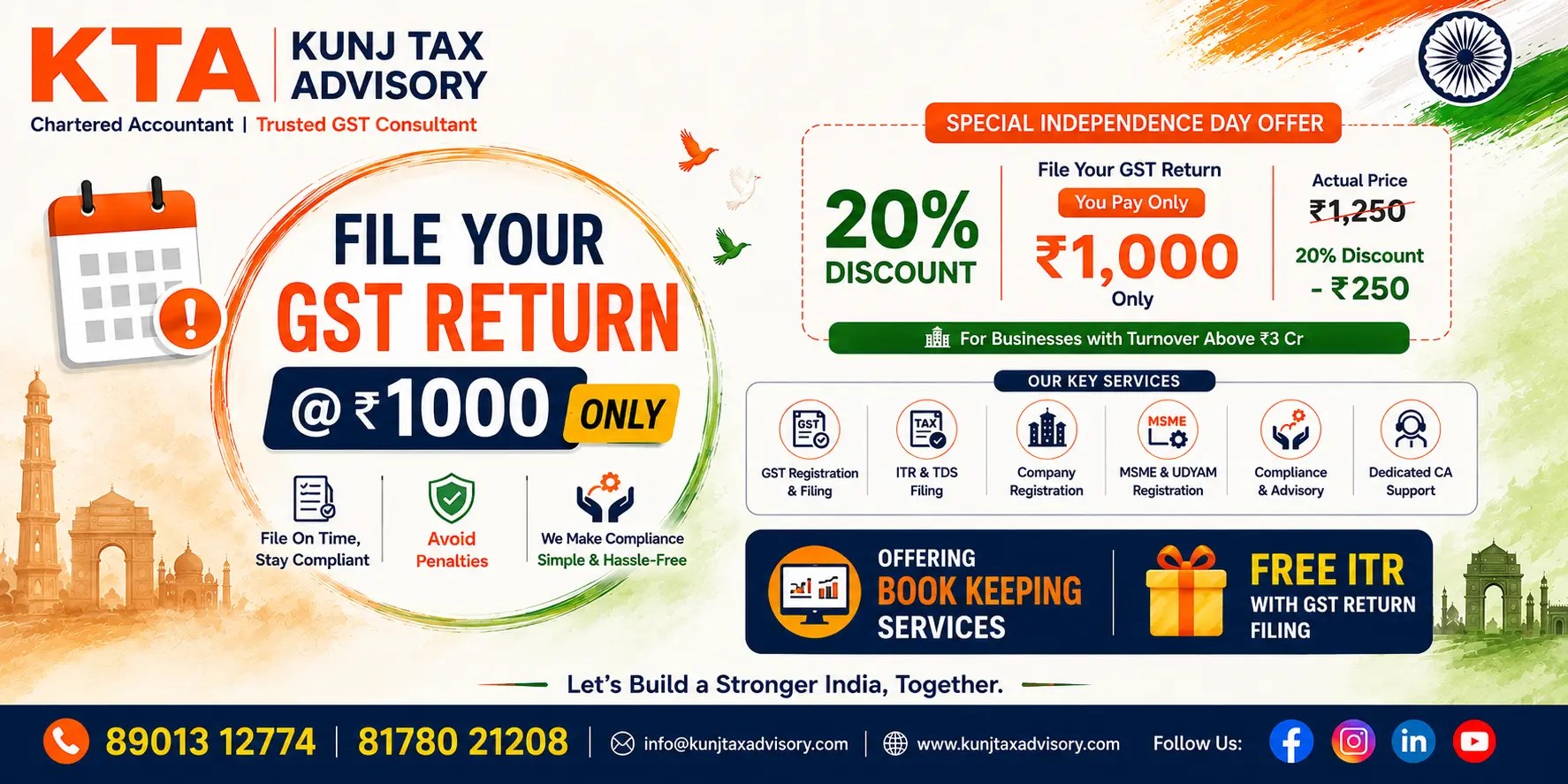 Kunj Tax Advisory - Bookkeeping Services for USA Businesses