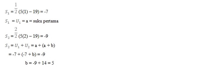 Contoh Soal Barisan Dan Deret Aritmatika Dan Jawaban 