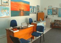 Kyanea Tours office, Corfu