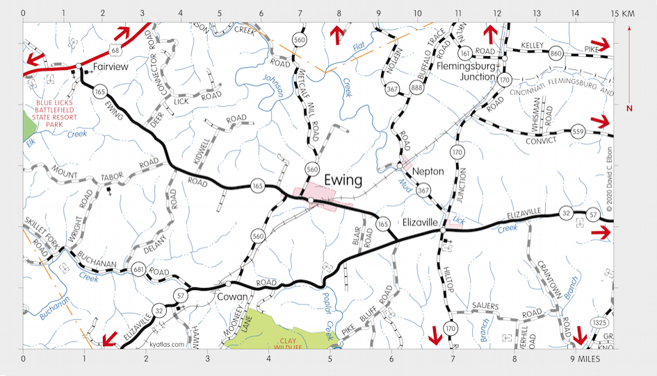 Ewing Kentucky Ky Ewing 