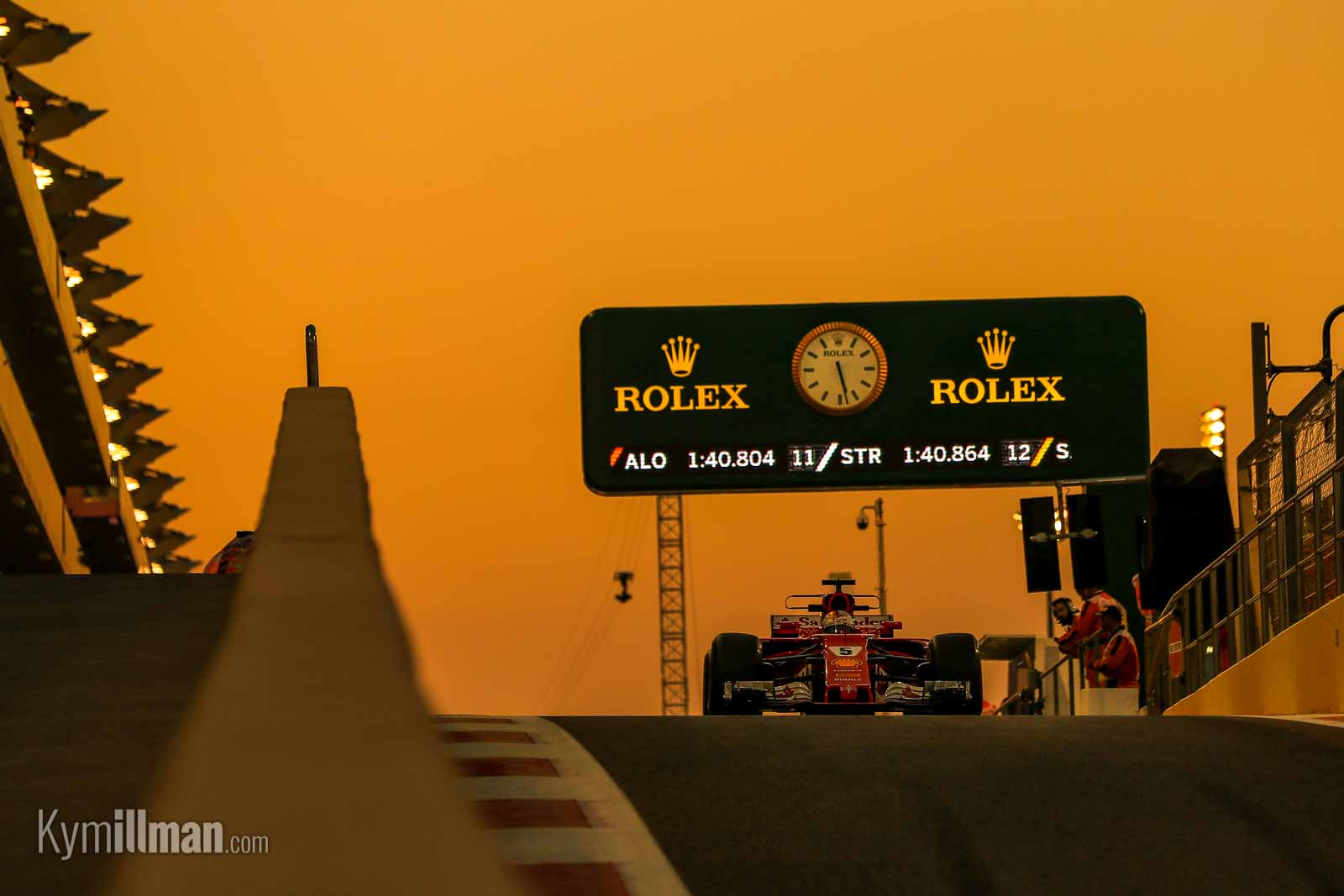 Abu Dhabi Grand Prix Day 1 2 Thursday Friday Kym Illman
