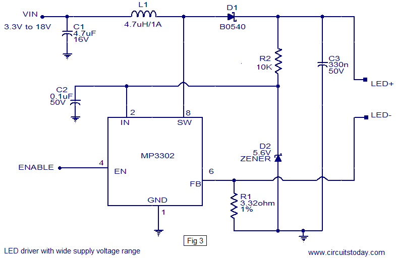 led driver circuit diagram pwm - Wiring Diagram