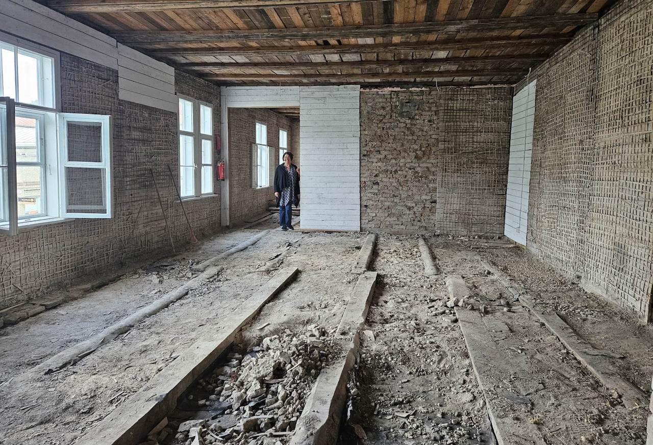 Üks Evald Okase muuseumi näitusesaalidest tänavu juulikuus. Foto: Evald Okase muuseum