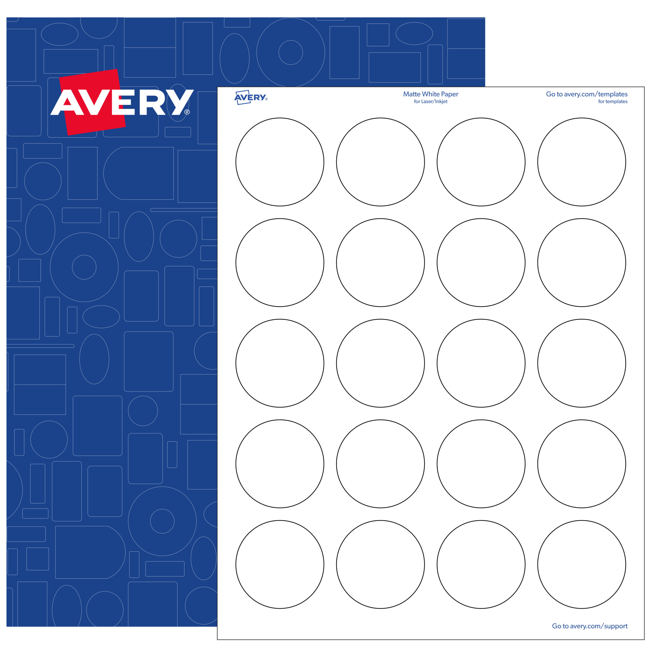 Ugohavery Circle Labels 1 Inch 96 - gguli00
