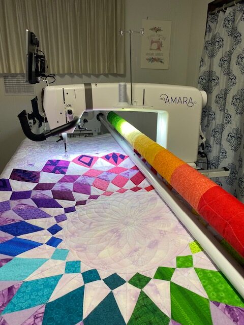 How I Became an Accidental Longarm Quilter - Ladybug Threads