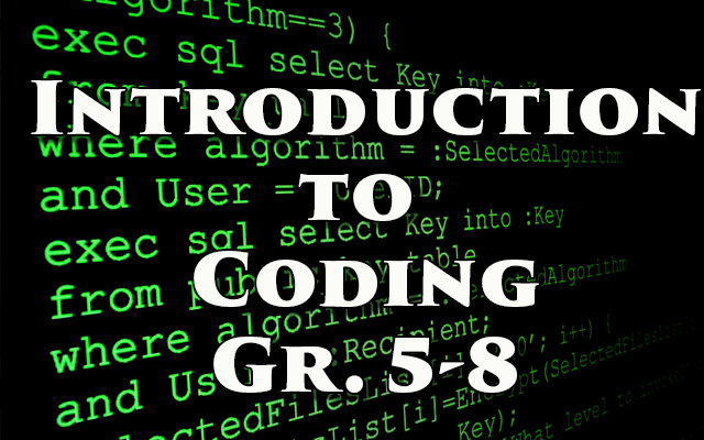 Introduction to Coding – Lakeshore School
