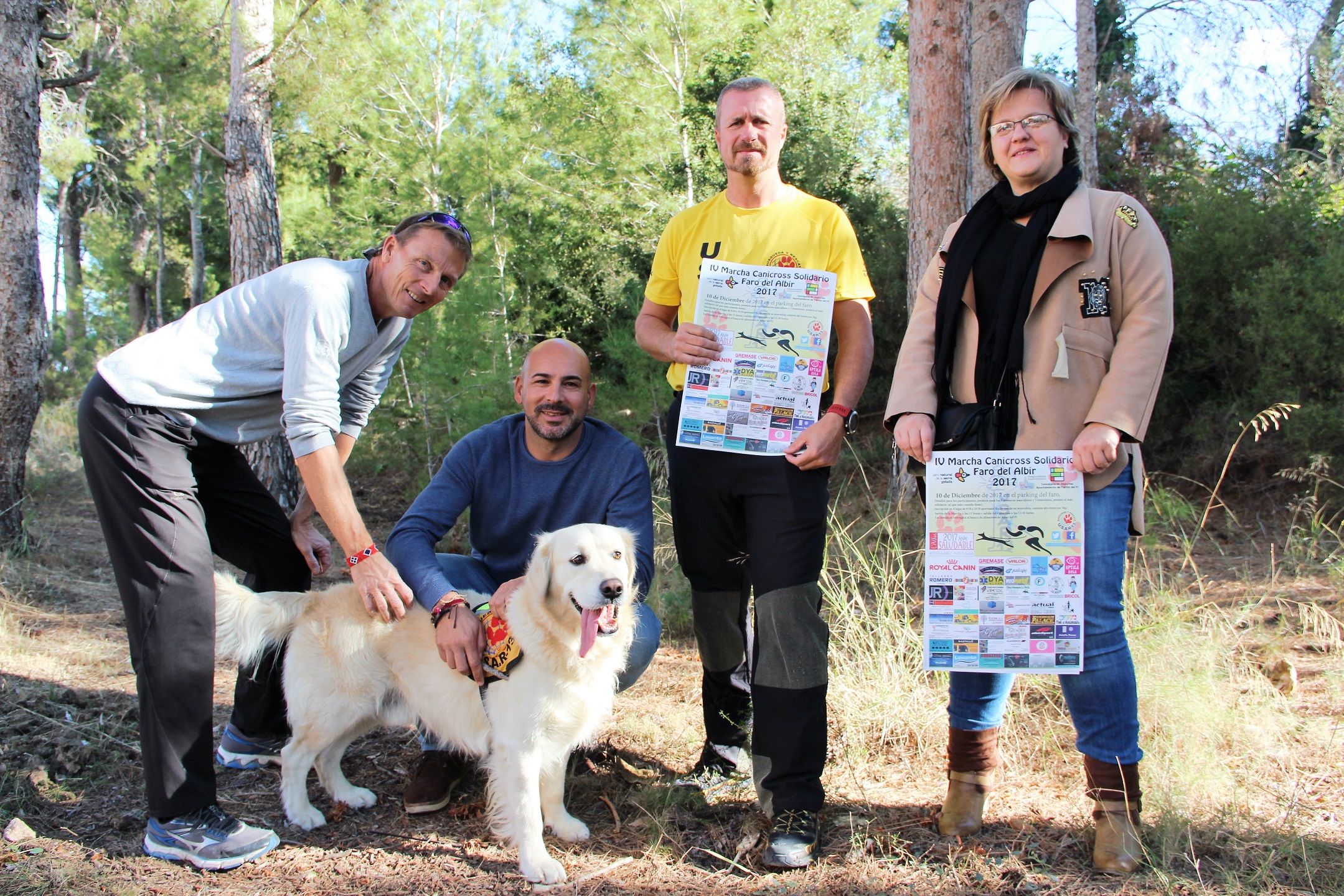 El canicross solidario de l’Alfàs del Pi llega a su  cuarta edición