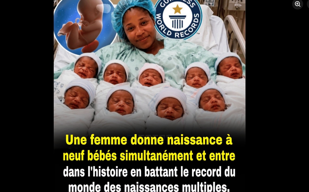 Maroc: Une jeune femme malienne donne naissance à neuf bébés simultanément