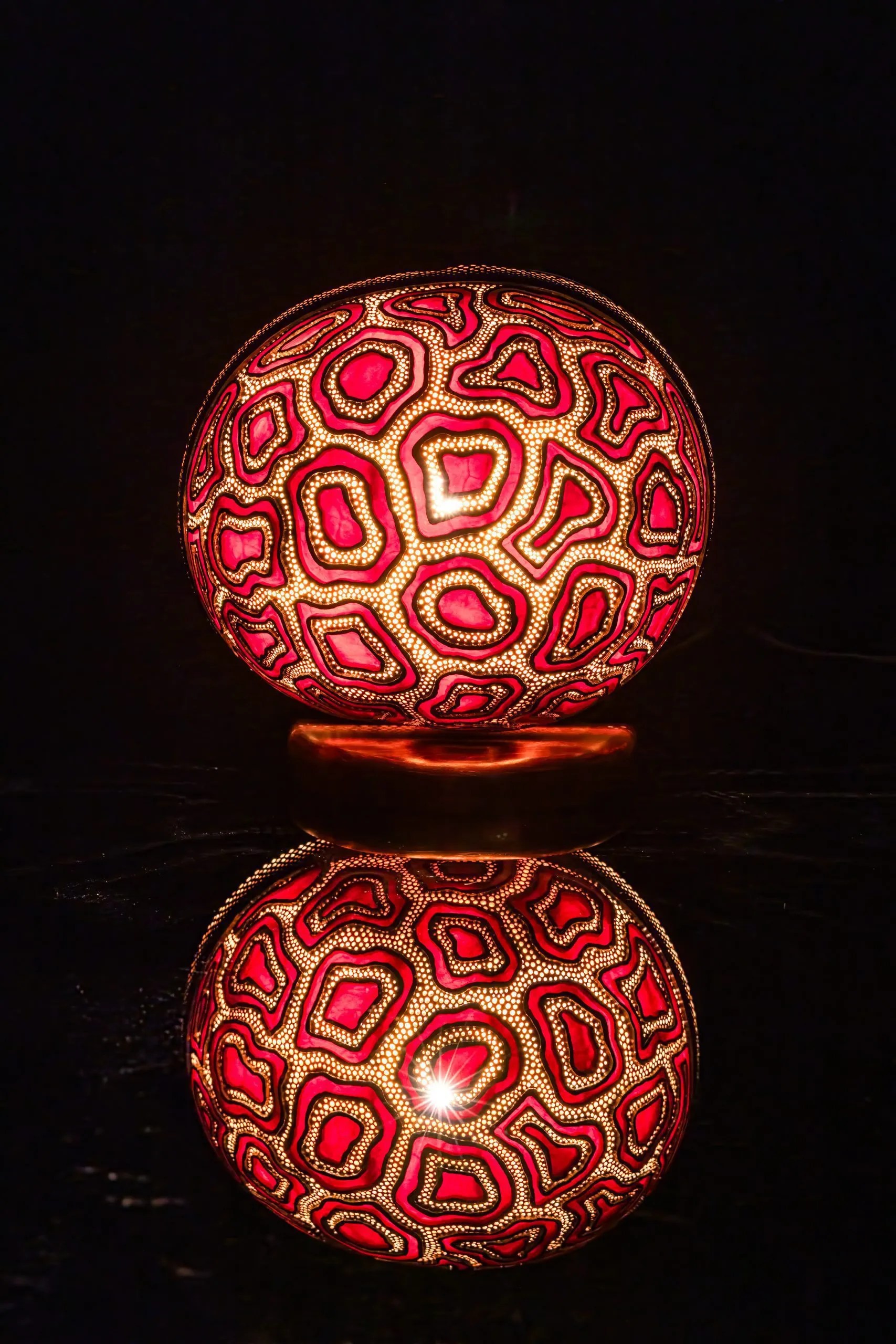 Lampe Turtle Takamaka Calebasse