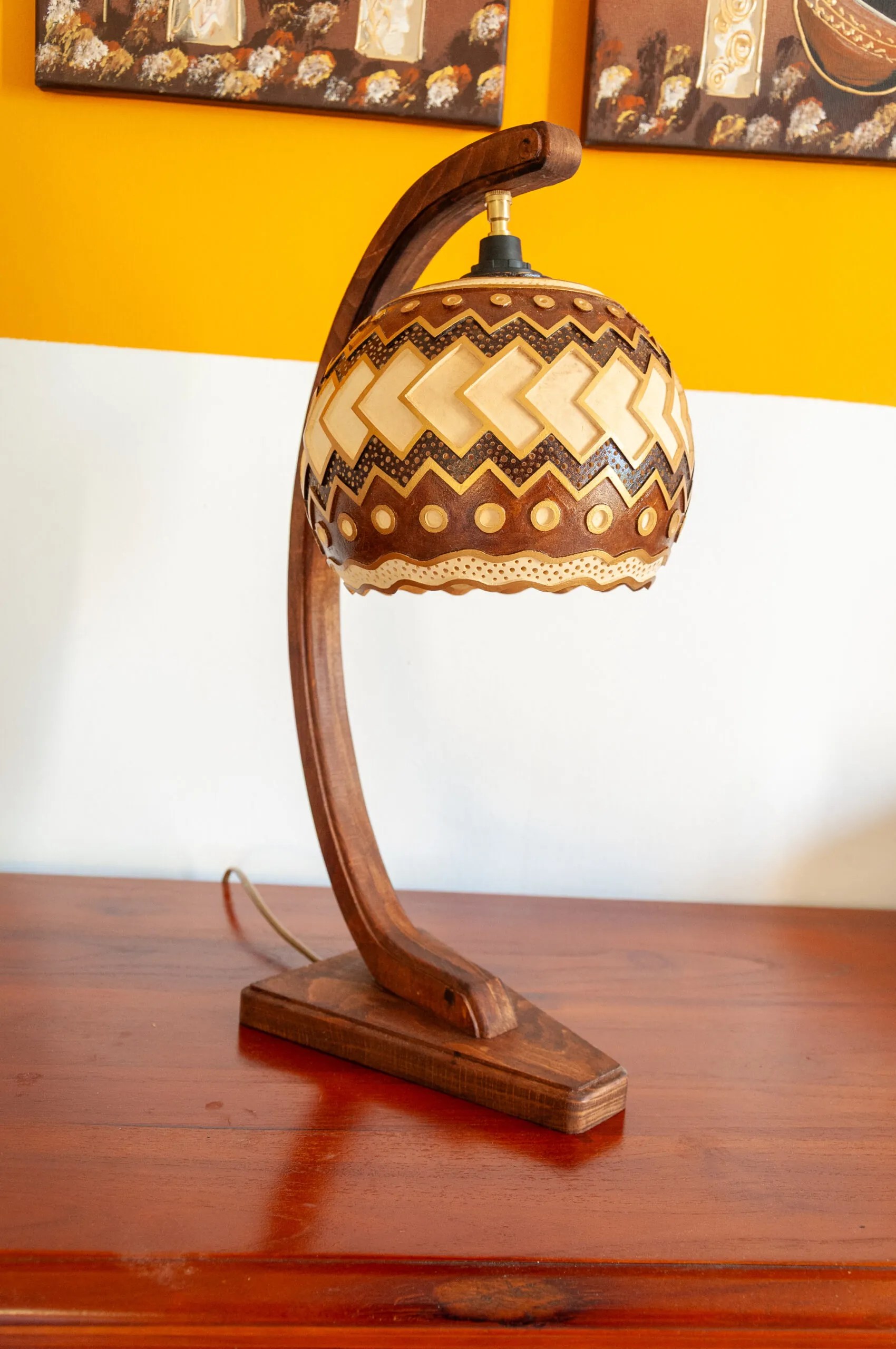 Lampe Takamaka Calebasse