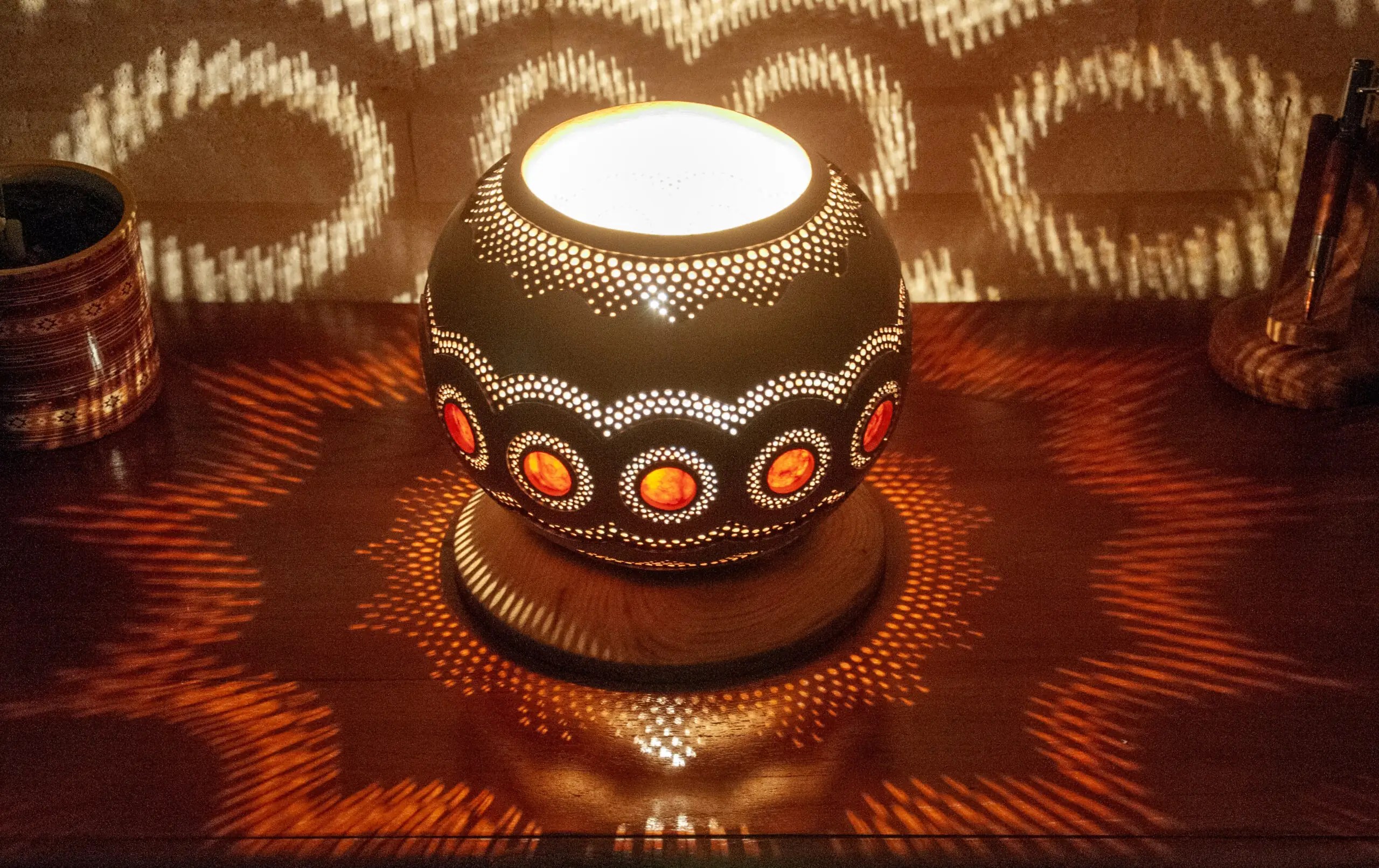 Lampe Takamaka Calebasse