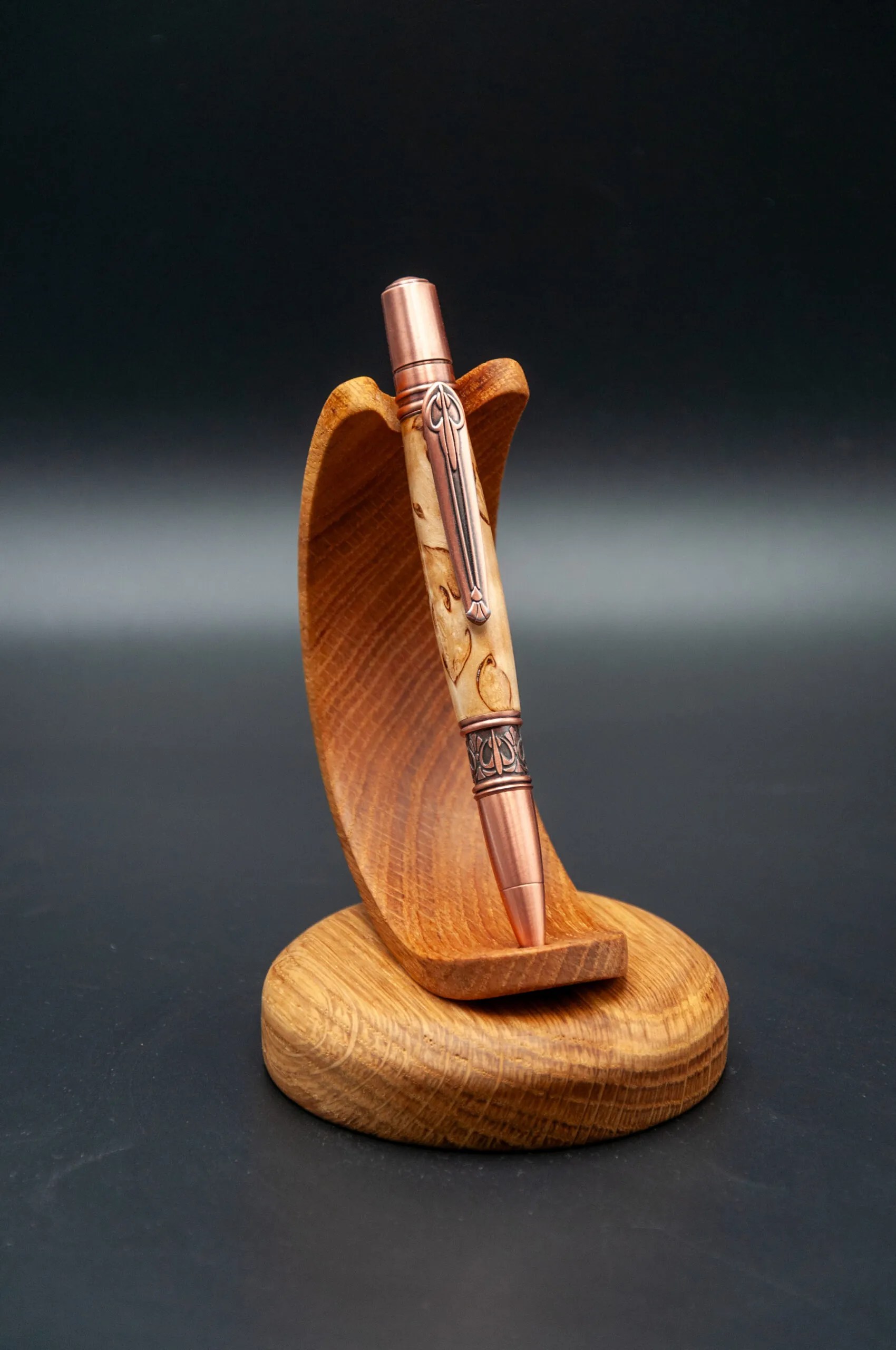 Stylo bille rechargeable en bois Takamaka Calebasse
