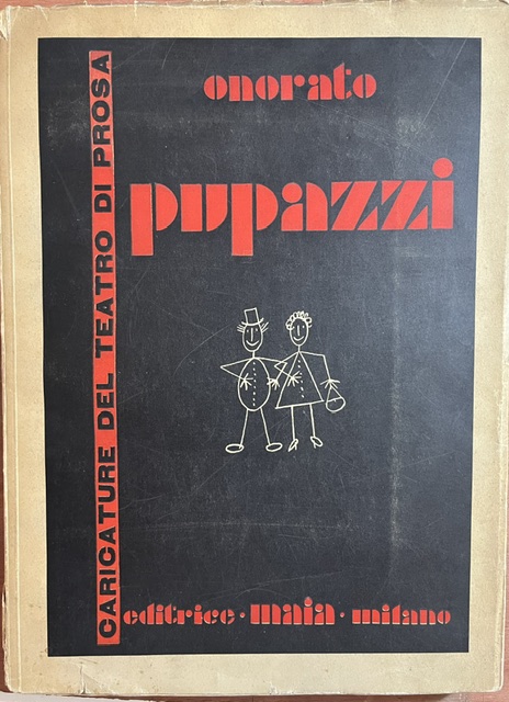 PUPAZZI CARICATURE DEL TEATRO DI PROSA