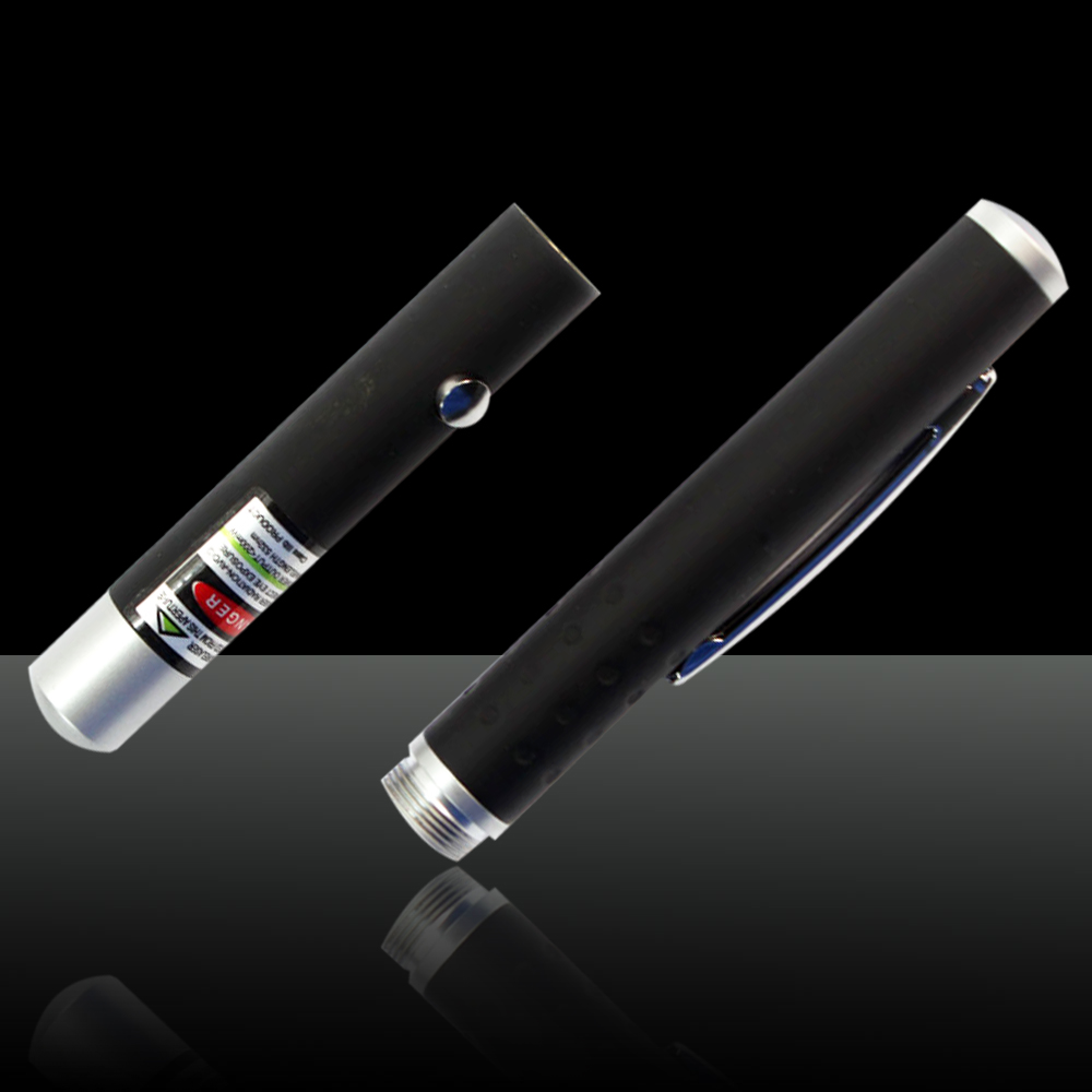 200mw 532nm mid-open green laser pointer pen