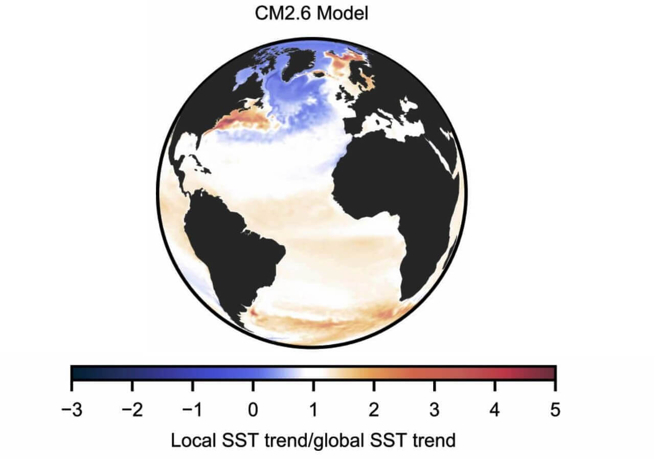 gulf-stream-anomalies modeles effondrement temperatures