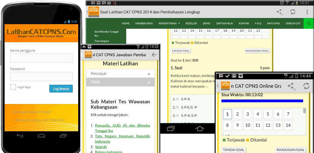 Berencana untuk daftar cpns/pppk tahun ini? Latihan Cat Cpns 2021 2021