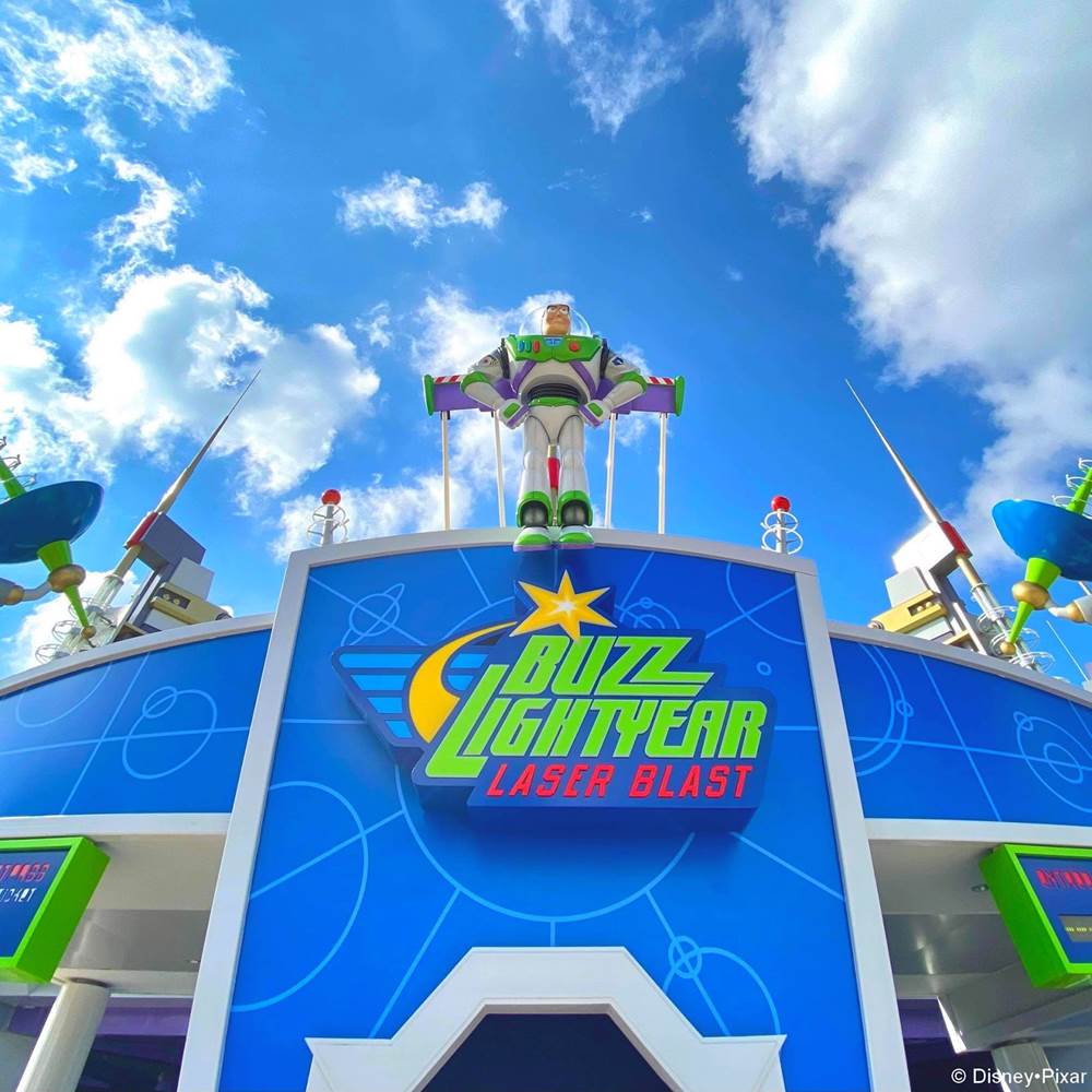 pic Buzz Lightyear Astro Blasters Refurbishment buzz lightyear laser blast entrance
