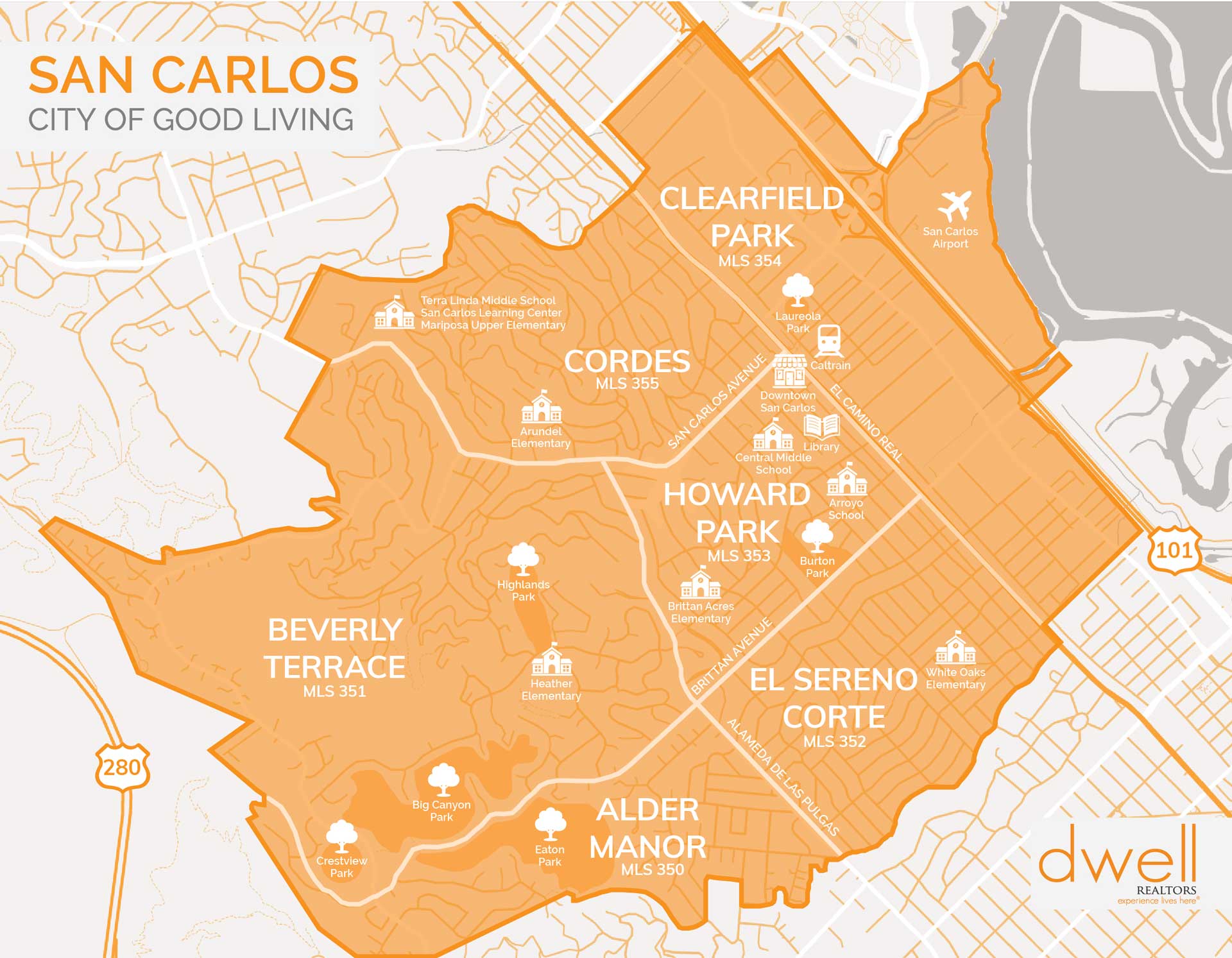 San Carlos Map California At James Auxier Blog San Carlos Map 