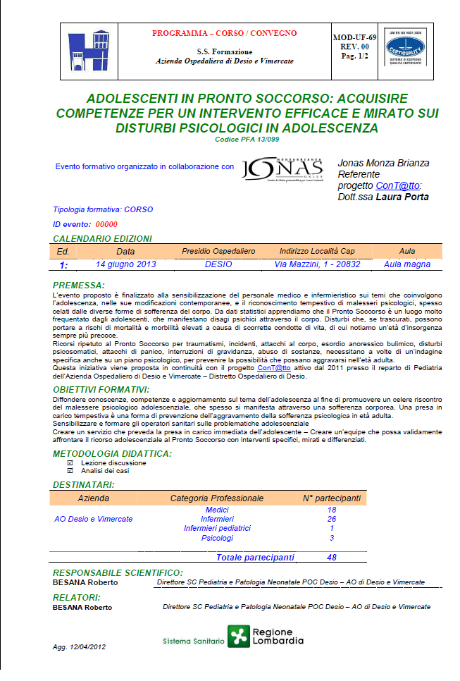 Corso Ecm “Adolescenti In Pronto Soccorso”, 14 Giugno 2013 | Dott.ssa Laura Porta - Psicologo In Monza Brianza E Meda 966_x_653_png
