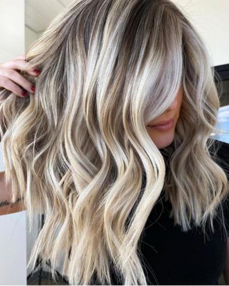 picture Pelo Rubio Con Mechas la vanguardia