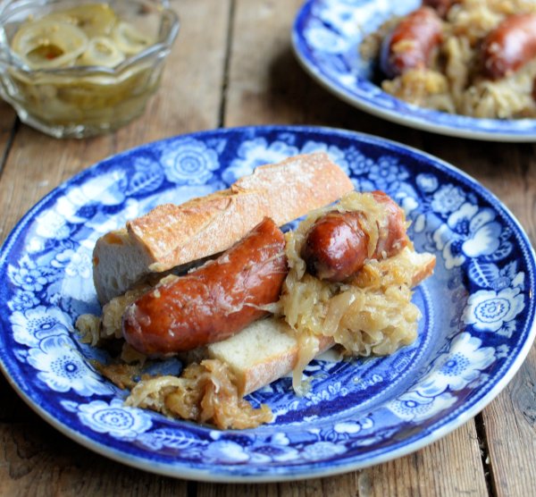  Polish Sausage and Sauerkraut Casserole with Beer