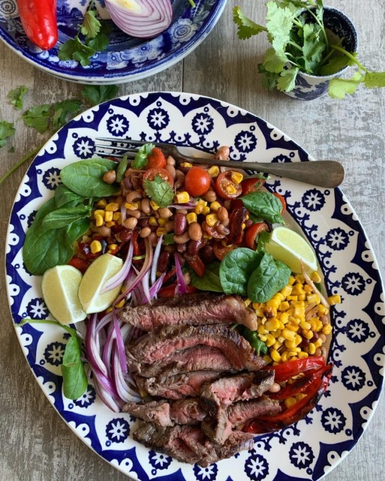 Red Lincoln Steak Salad (