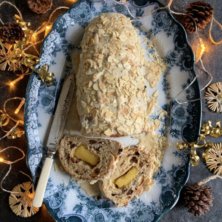 Iced Rum & Almond Sourdough Stollen