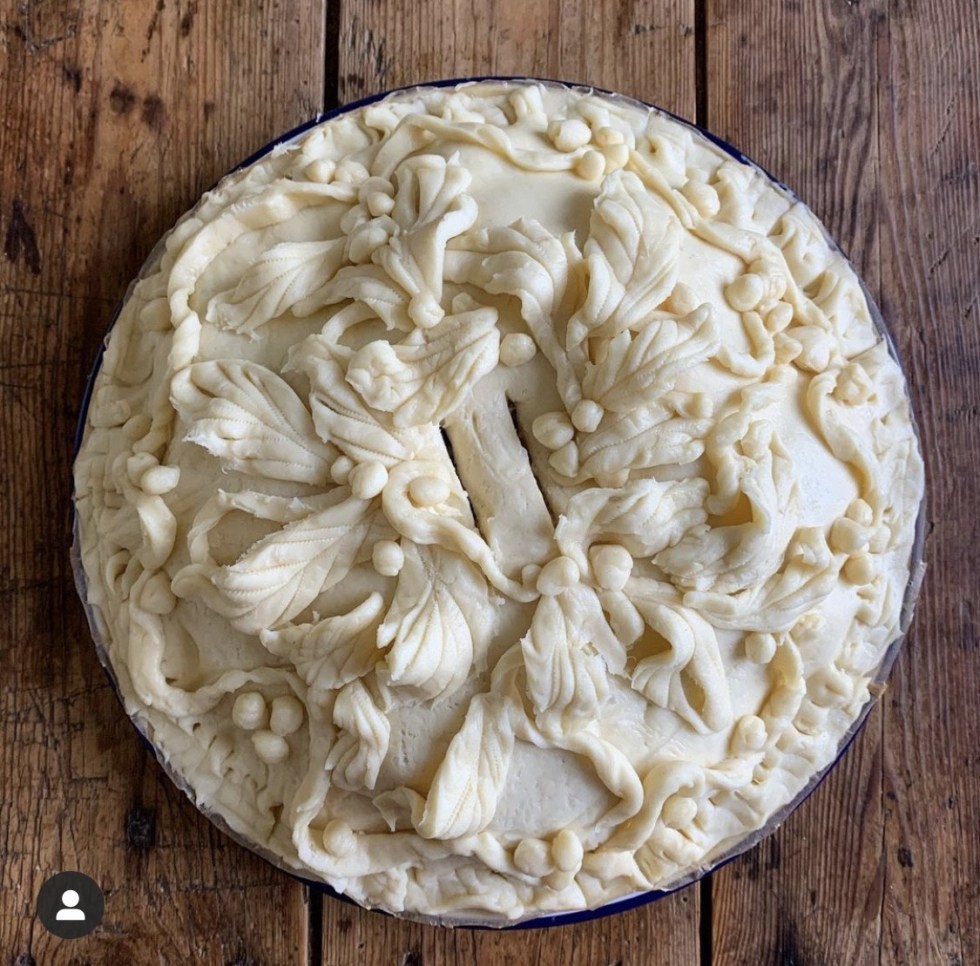 Betwixtmas Pie with Christmas Leftovers