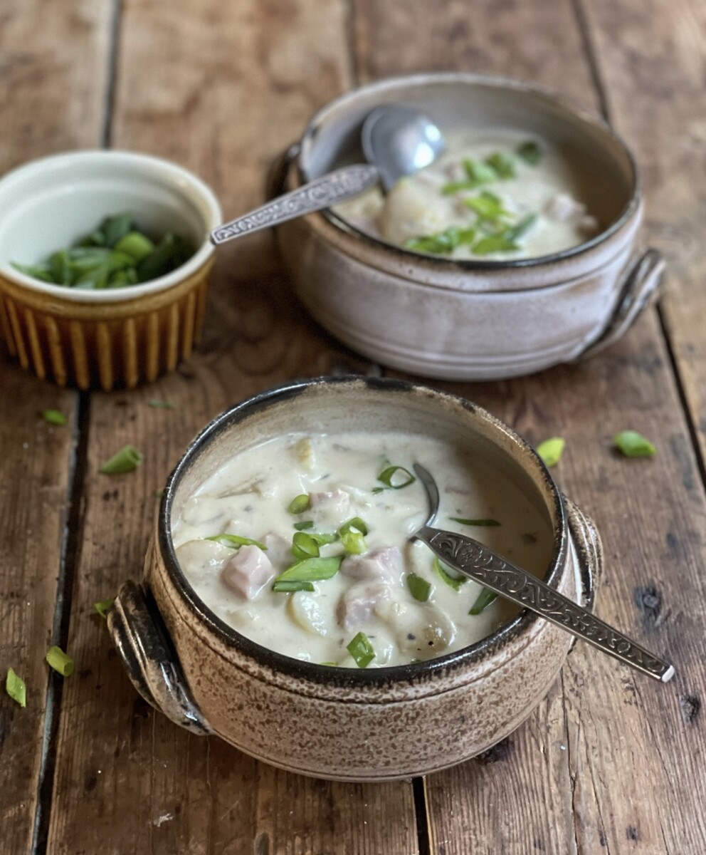 Ninja Foodi Loaded Potato & Ham Chowder