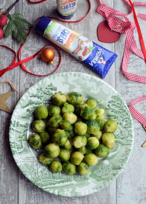 Parsnip, Potato & Sprouts Cheese Gratin