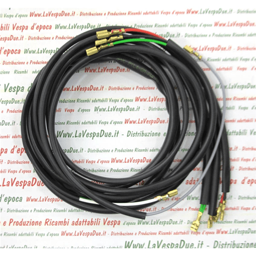 Impianto Elettrico Per Vespa 50 Special V5b1 V5b3t R O 142965 Prodotto Italiano Artigianale
