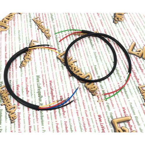 Kit Cavetti 7 Fili Impianto Elettrico Statore Volano Vespa 125 Et3 Primavera Ebay