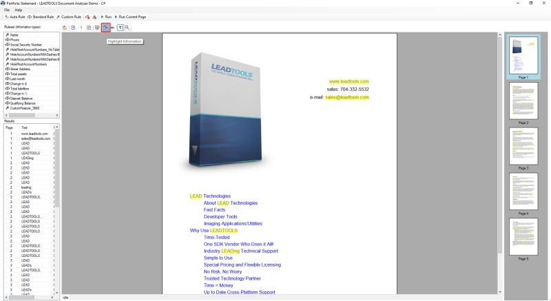 Get Started With The Document Analyzer Demo C Net 6 Leadtools Sdk Tutorials Help - Download Modern Light Background | High Resolution