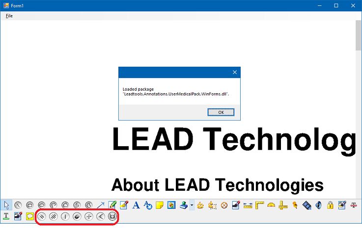 Load Usermedicalpack Custom Annotations Winforms C Leadtools Sdk - Abstract Wallpaper Collection - HD Quality