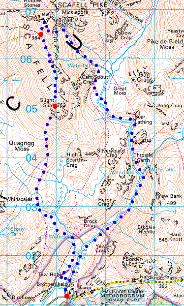 Scafell And Slight Side From Eskdale 20020928 