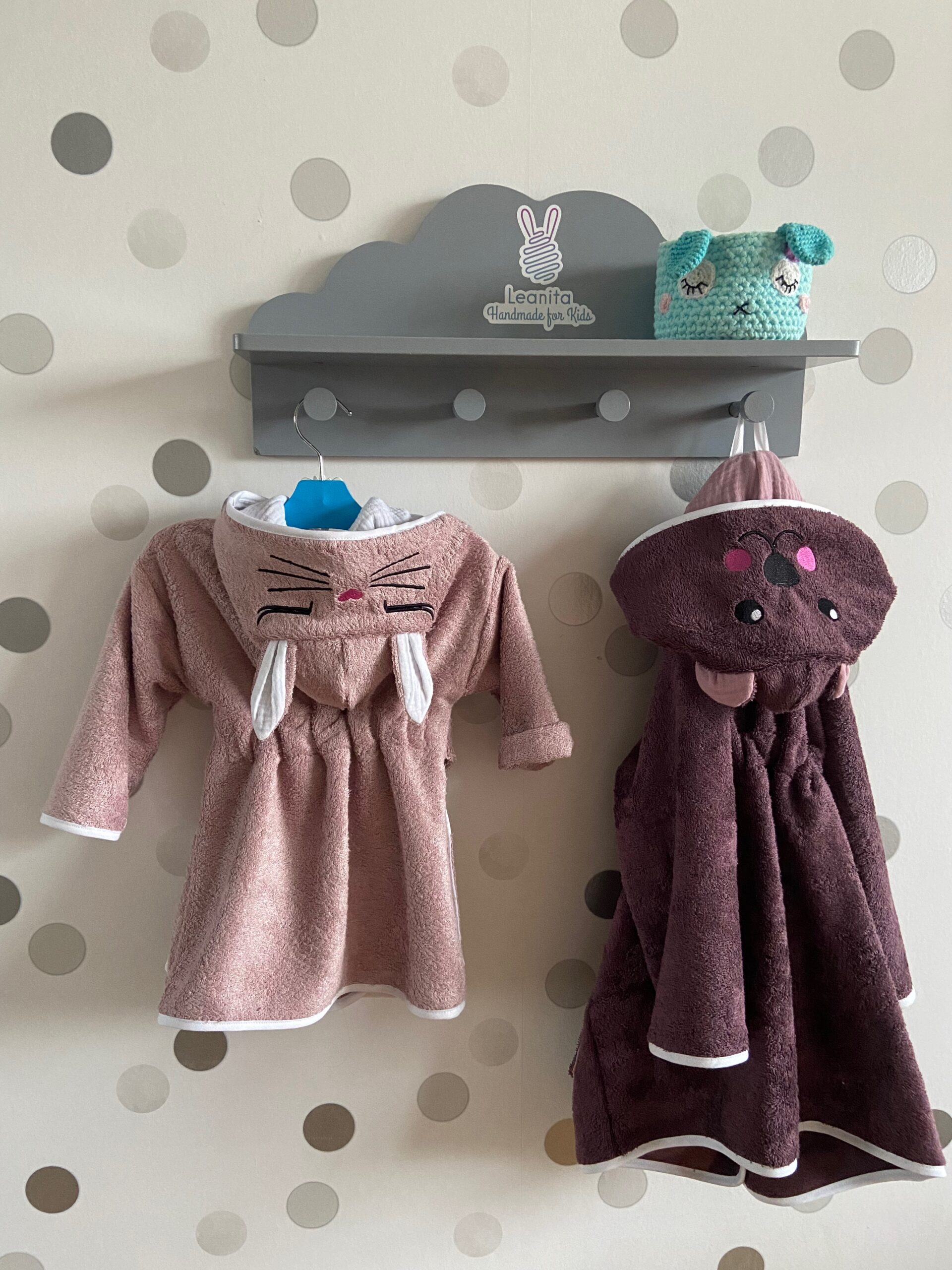 Bambusfroteest laste hommikumantel Jänku - Image 9