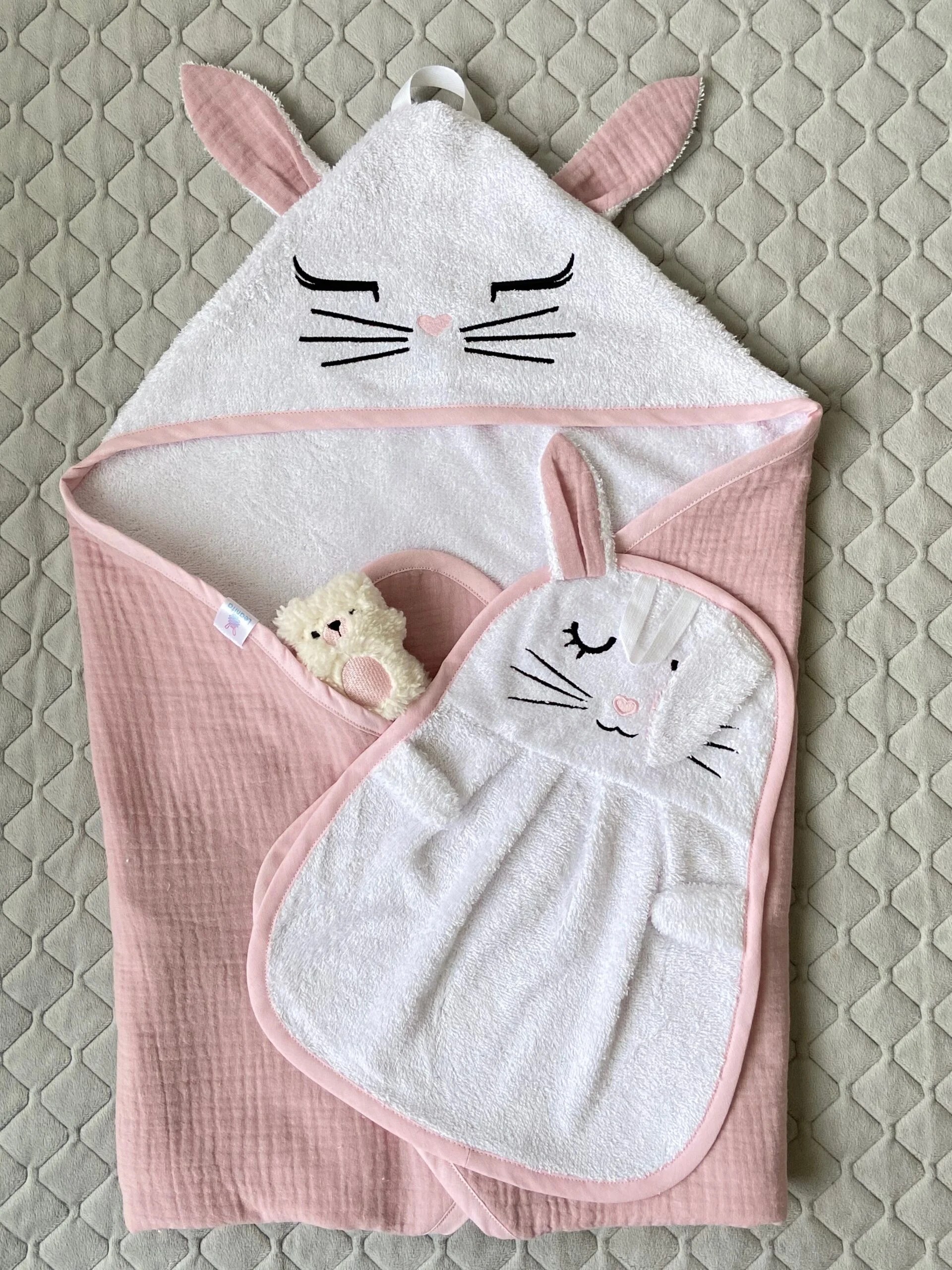 Komplekt beebirätik + käterätik + väike mõmmi