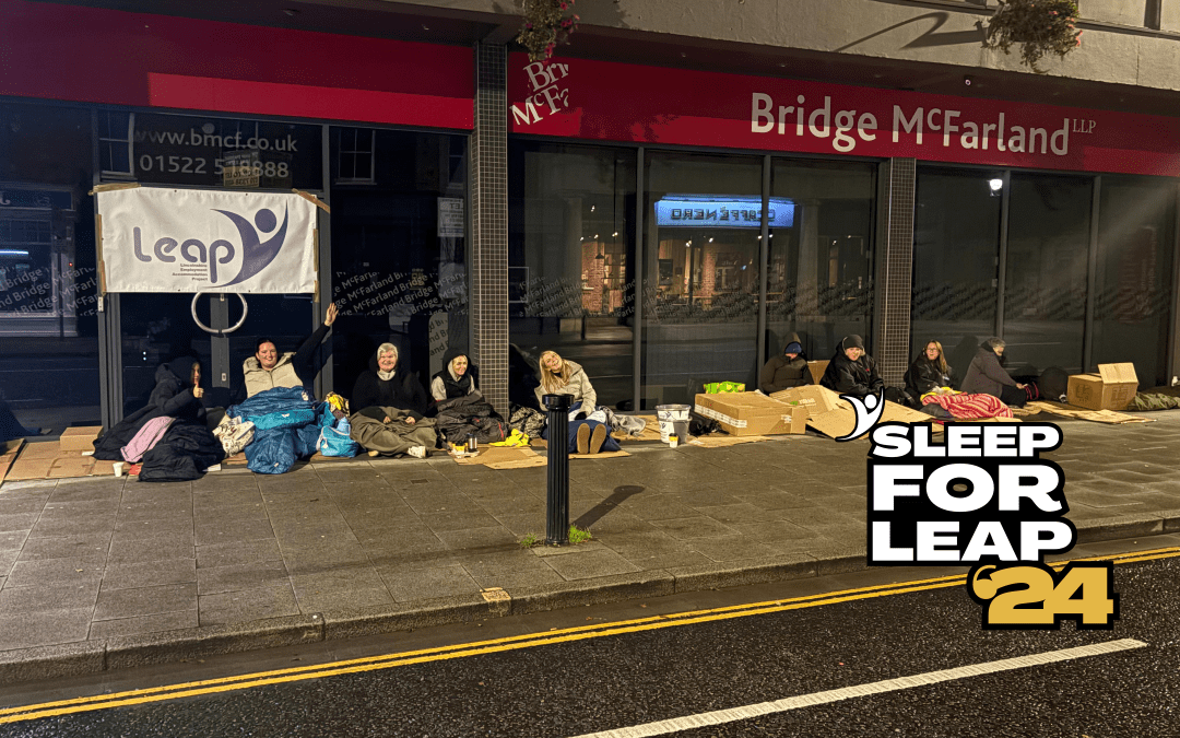 Sleep for LEAP ’24: A cold, wet and eye-opening evening
