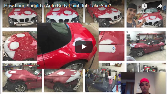 how long should a auto body paint job take you on how long does it take to paint a car door