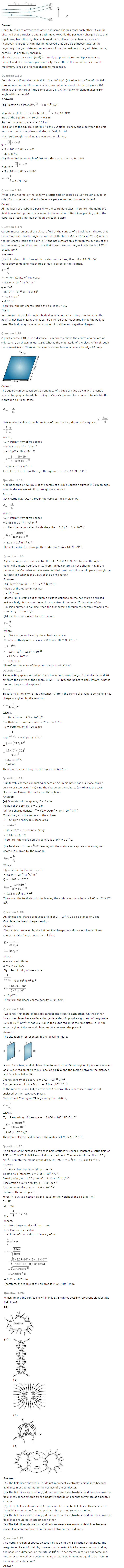 Electric Field And Potential Hc Verma Concepts Of Physics Solutions 