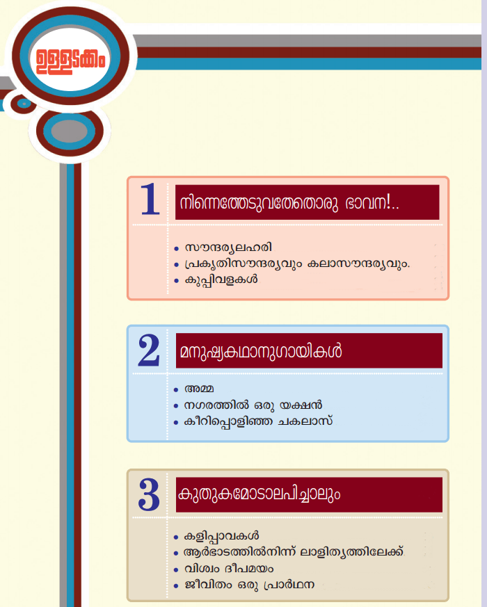 Kerala Padavali Malayalam Standard 9 Guide Solutions Answers Notes