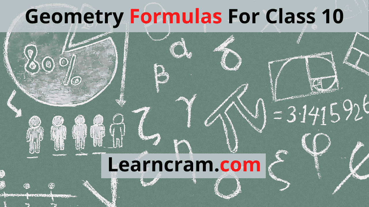 Geometry Formulas For Class 10 – Learn Cram