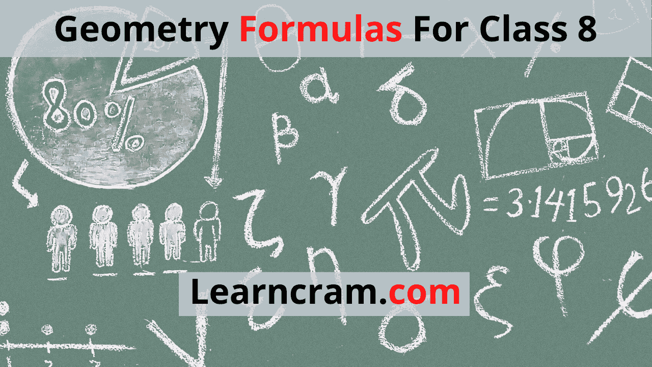 Geometry Formulas For Class 8