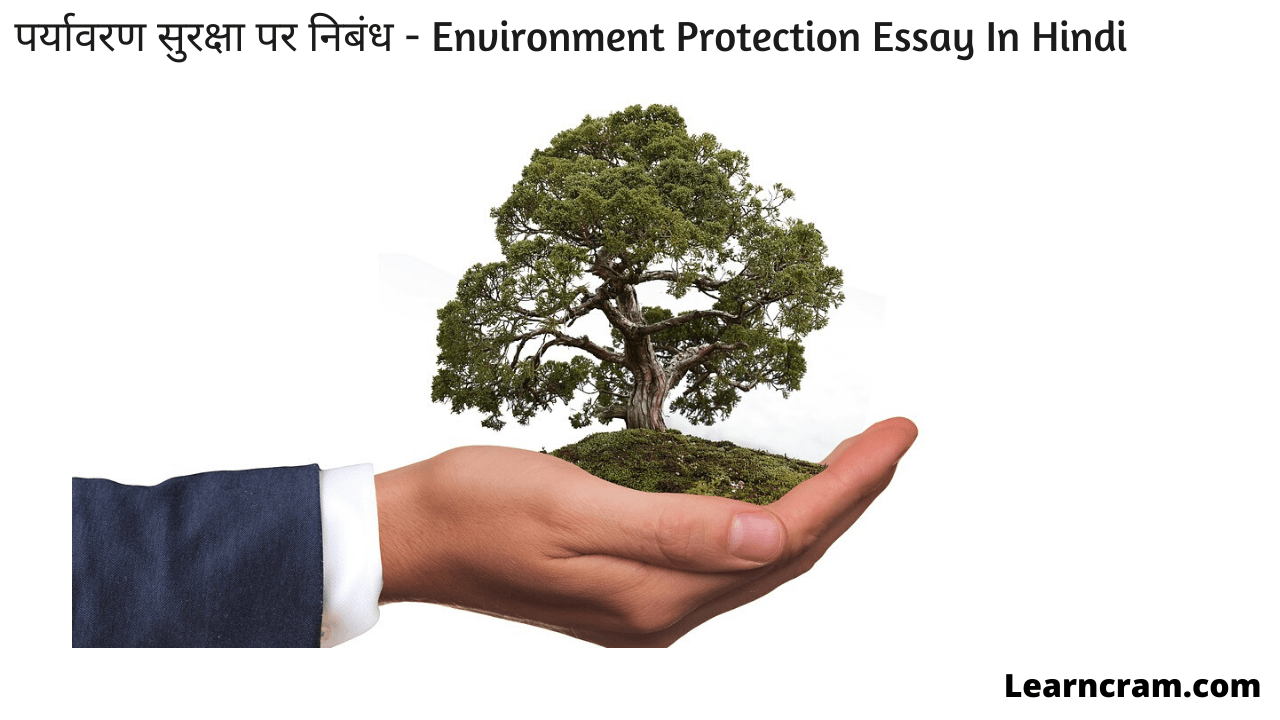 Environment Protection Essay In Hindi