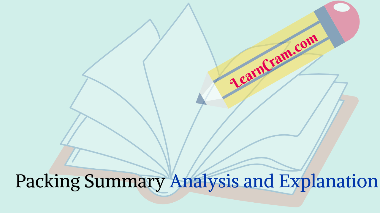 Packing Summary Analysis and Explanation